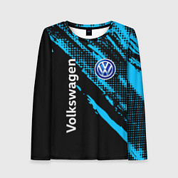 Лонгслив женский Volkswagen Фольксваген, цвет: 3D-принт