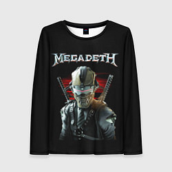 Женский лонгслив Megadeth