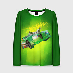 Лонгслив женский Hot Wheels Хот Вилс, цвет: 3D-принт