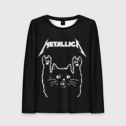 Женский лонгслив METALLICA МЕТАЛЛИКА