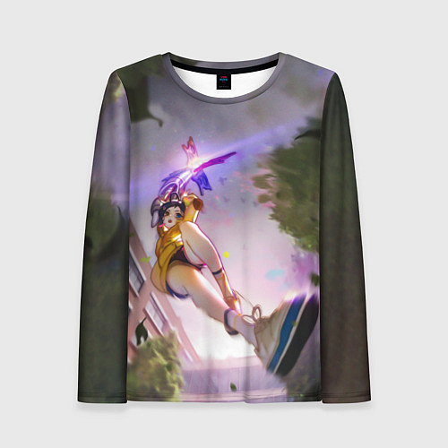 Женский лонгслив Ай Ото Приоритет Чудо-Яйца / 3D-принт – фото 1