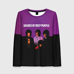 Женский лонгслив Shades of Deep Purple