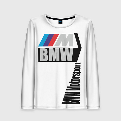 Женский лонгслив BMW Motorsport / 3D-принт – фото 1