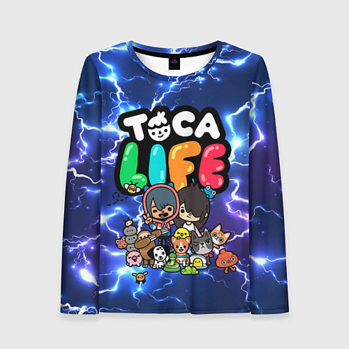 Женский лонгслив Toca Life / 3D-принт – фото 1