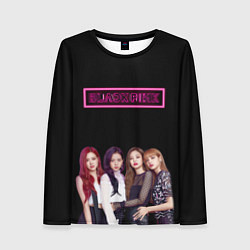 Женский лонгслив BLACKPINK NEON