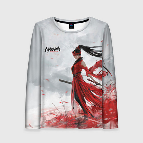Женский лонгслив Naraka BP / 3D-принт – фото 1