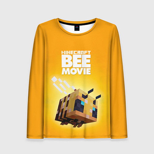 Женский лонгслив BEE MOVIE Minecraft / 3D-принт – фото 1