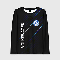 Лонгслив женский Volkswagen, sport style, цвет: 3D-принт
