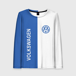 Лонгслив женский Volkswagen, ФОЛЬКСВАГЕН, цвет: 3D-принт