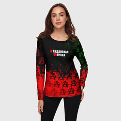 Лонгслив женский Гражданская оборона Гр Об, цвет: 3D-принт — фото 2