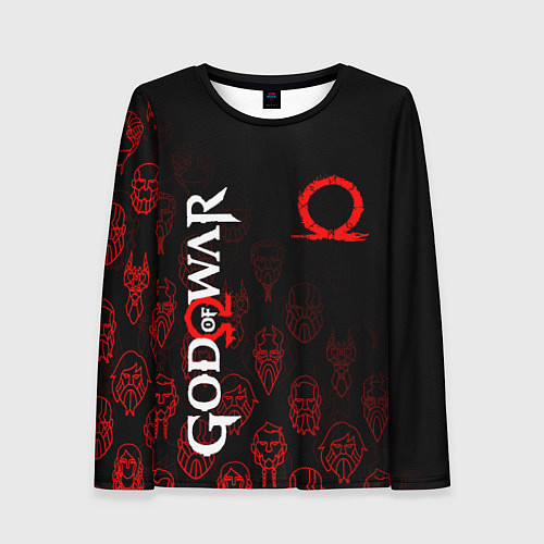 Женский лонгслив GOD OF WAR HEROES ГЕРОИ / 3D-принт – фото 1