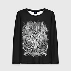 Лонгслив женский Конгрегация, цвет: 3D-принт