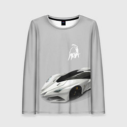 Лонгслив женский Lamborghini Concept sketch, цвет: 3D-принт