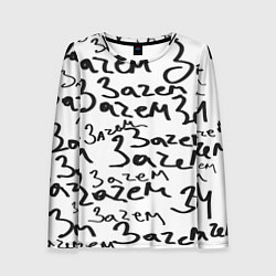 Лонгслив женский Зачем крю, цвет: 3D-принт