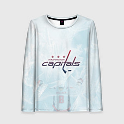 Женский лонгслив Washington Capitals Ovi8 Ice theme