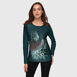 Лонгслив женский Общество Новое Истина, цвет: 3D-принт — фото 2