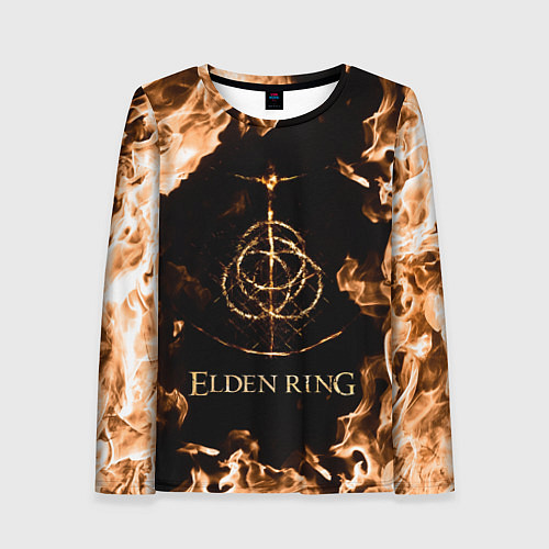 Женский лонгслив Elden Ring Logo / 3D-принт – фото 1