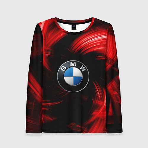 Женский лонгслив BMW RED BEAST / 3D-принт – фото 1