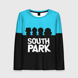 Женский лонгслив Южный парк персонажи South Park