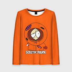 Лонгслив женский South Park - Южный парк Кенни, цвет: 3D-принт