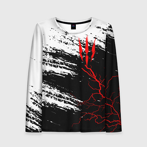 Женский лонгслив The Witcher - Когти / 3D-принт – фото 1