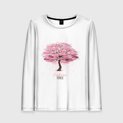 Женский лонгслив Sakura Tree