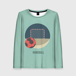 Лонгслив женский Handball Спорт, цвет: 3D-принт