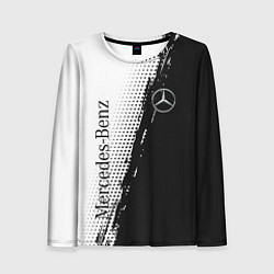 Лонгслив женский Mercedes-Benz - Sport, цвет: 3D-принт