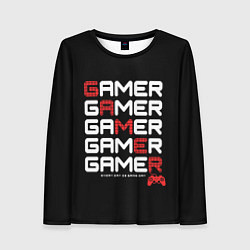 Женский лонгслив GAMER - GAMER - GAMER