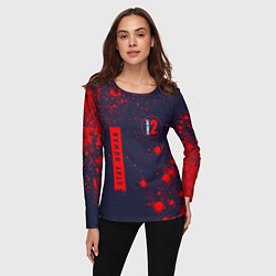 Лонгслив женский ДАИНГ ЛАЙТ 2 Краски, цвет: 3D-принт — фото 2