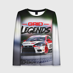 Женский лонгслив Grid-Legends car