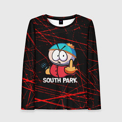 Лонгслив женский Мультфильм Южный парк Эрик South Park, цвет: 3D-принт