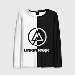 Лонгслив женский Linkin Park ЧБ, цвет: 3D-принт