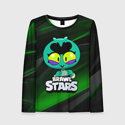 Лонгслив женский Brawl Stars green Eve, цвет: 3D-принт