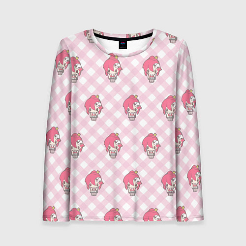 Женский лонгслив Yoko pattern / 3D-принт – фото 1