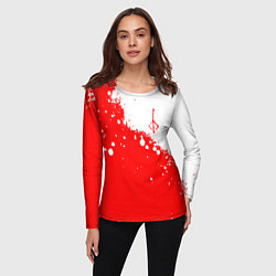 Лонгслив женский BLOODBORNE HUNTER СИМВОЛ ОХОТНИКА, цвет: 3D-принт — фото 2