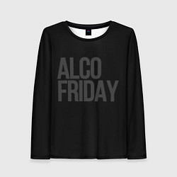 Женский лонгслив Alco friday