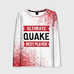 Лонгслив женский Quake Ultimate, цвет: 3D-принт