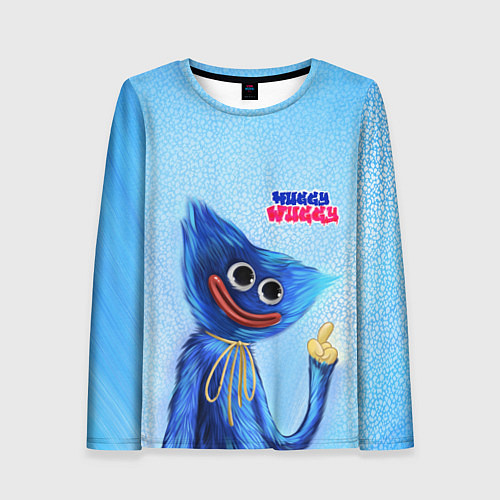 Женский лонгслив Скромный Хаги Ваги / 3D-принт – фото 1