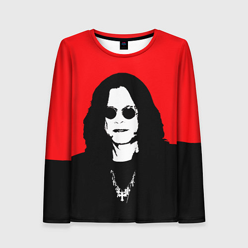 Женский лонгслив OZZY OSBOURNE ОЗЗИ ОСБОРН / 3D-принт – фото 1