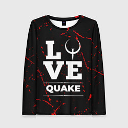 Женский лонгслив Quake Love Классика