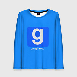 Лонгслив женский Garrys Mod логотип, цвет: 3D-принт