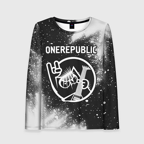 Женский лонгслив OneRepublic - КОТ - Краска / 3D-принт – фото 1