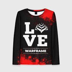 Женский лонгслив Warframe Love Классика