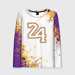 Лонгслив женский Коби Брайант Lakers 24, цвет: 3D-принт