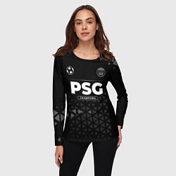 Лонгслив женский PSG Champions Uniform, цвет: 3D-принт — фото 2