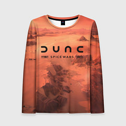 Лонгслив женский Dune: Spice Wars, logo, цвет: 3D-принт