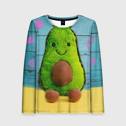 Женский лонгслив Avocado print