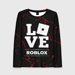 Женский лонгслив Roblox Love Классика