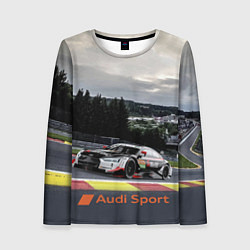 Женский лонгслив Audi Sport Racing team Ауди Спорт Гоночная команда